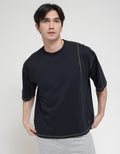 American Jeans Short Sleeve T-Shirt Oversized Contrast Stitch