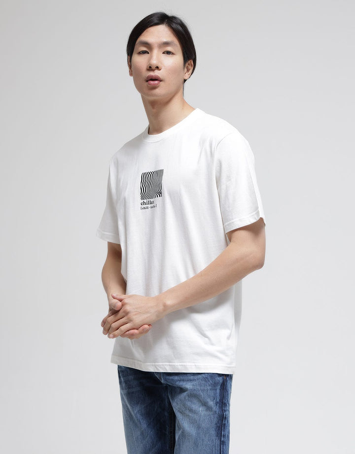 American Jeans Front Print Kaos Pria