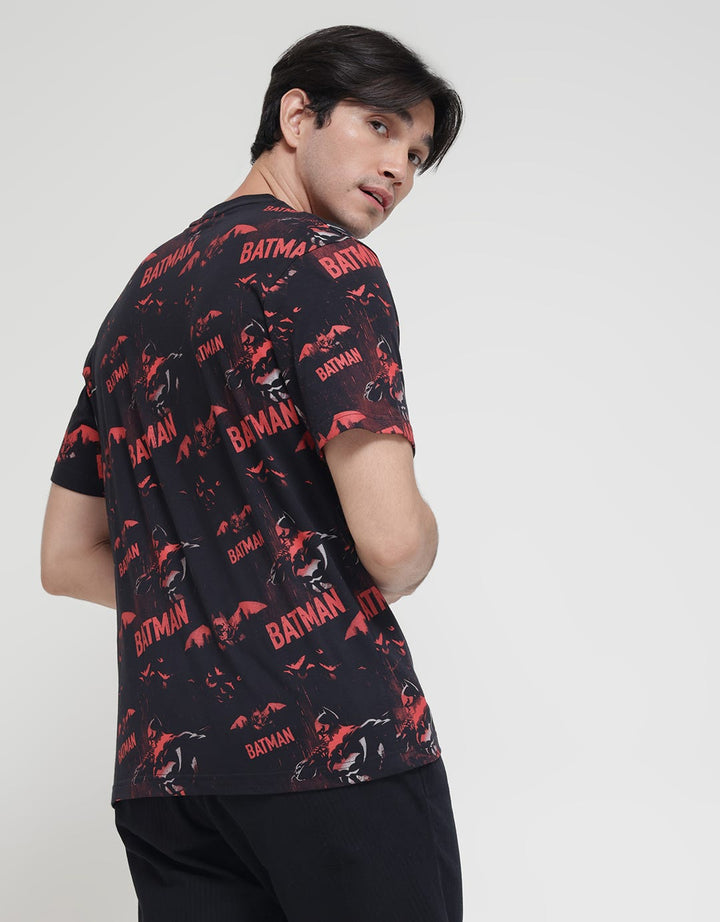 American Jeans Batman AOP Print Kaos Pria
