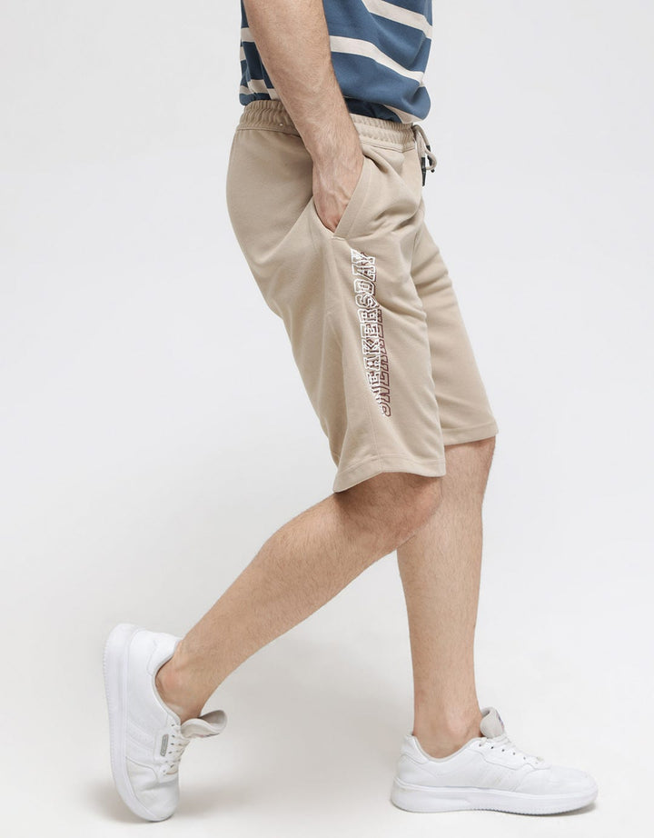 American Jeans Short Pants Knit Basic Print