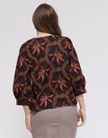 Connexion Button Down Vneck Blouse for Women