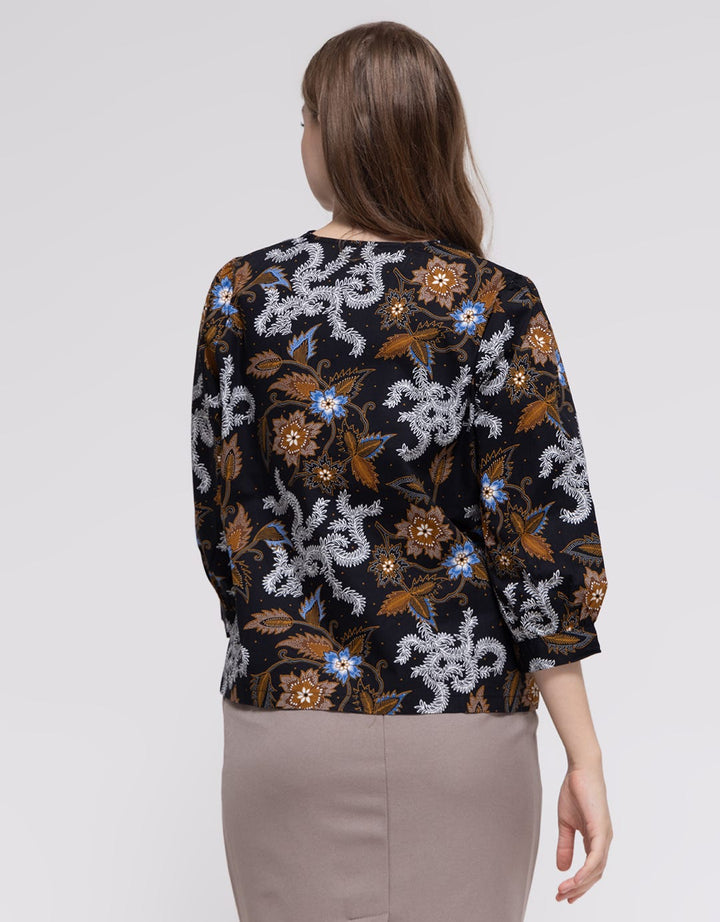 Connexion Button Down Blouse Wanita
