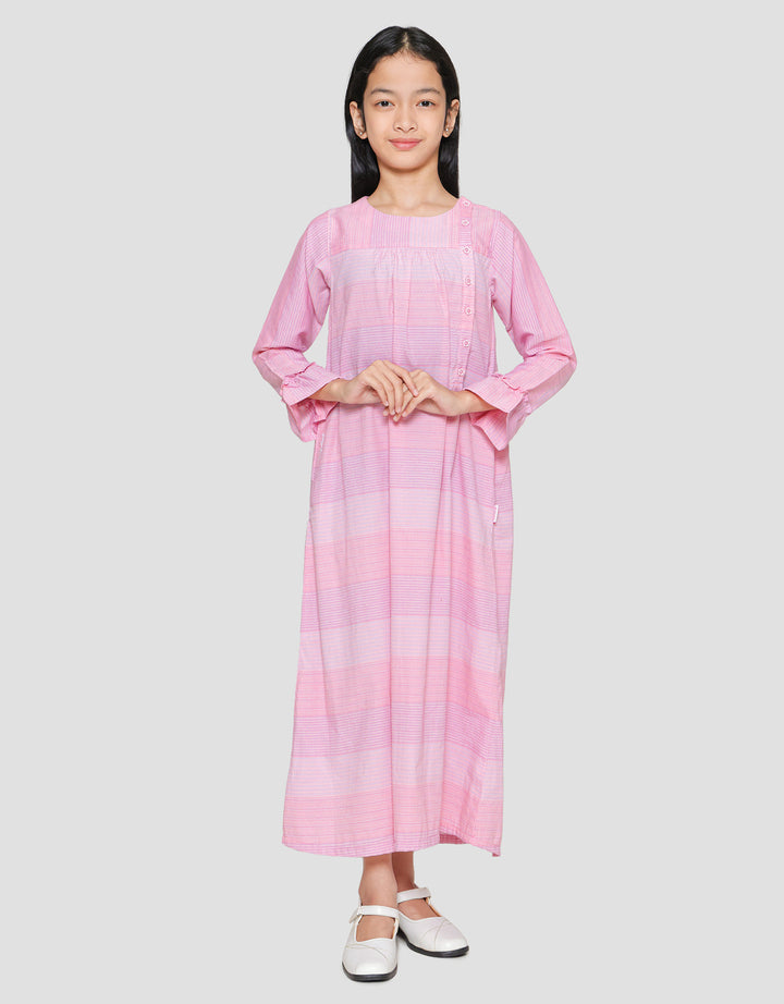 Cardinal Kids Girl Gamis Stripe Anak Perempuan