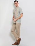 Al Mustika Mire Short Baju Koko