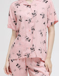 Disney Short Sleeve Shorts Minnie Ribbon