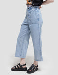 Nevada Denim Wide Leg Celana Panjang Wanita