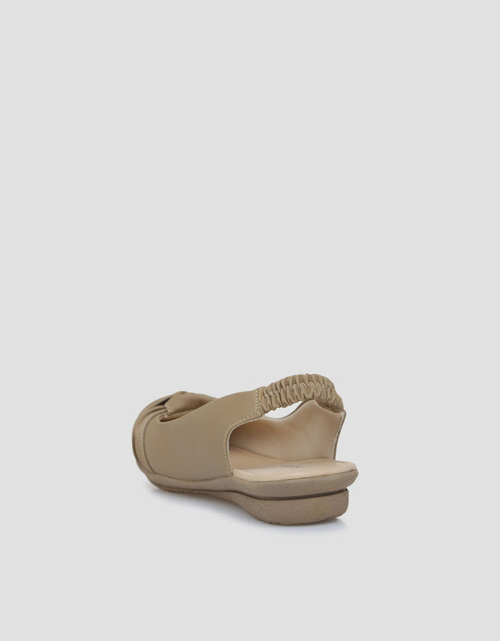 St. Yves Ribbon Slingback Sepatu Flat Wanita