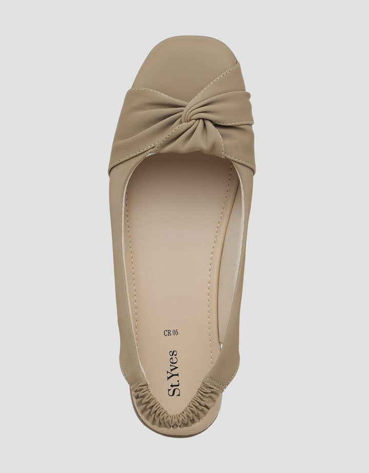 St. Yves Ribbon Slingback Sepatu Flat Wanita
