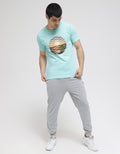 T Zone Short Sleeve T-Shirt Print Theme Joyfull Vacation - Wave