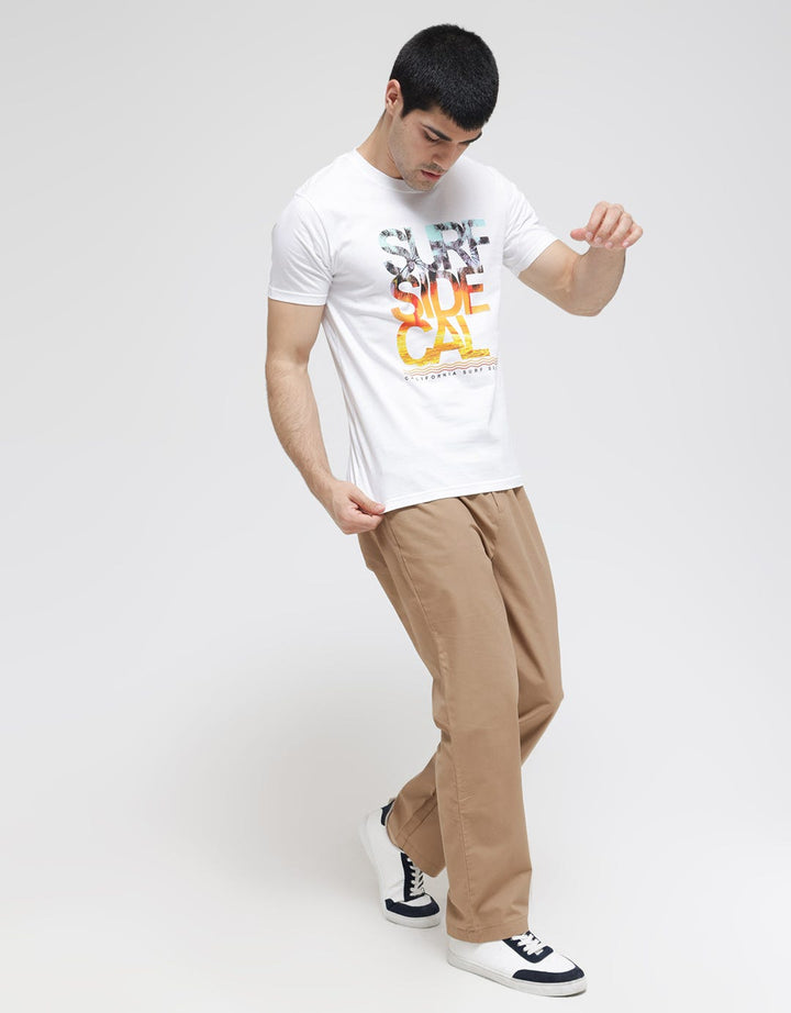 T Zone Short Sleeve T-Shirt Print Theme Joyfull Vacation - Surf Side