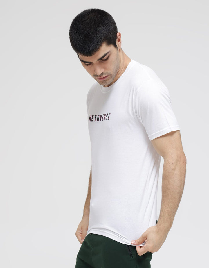 T Zone Short Sleeve T-Shirt Print Theme Analog Dimension - Metaverse