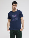 T Zone Short Sleeve T-Shirt Print Theme Analog Dimension - Metameta