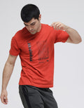 T Zone Short Sleeve T-Shirt Print Theme Analog Dimension - Paradise