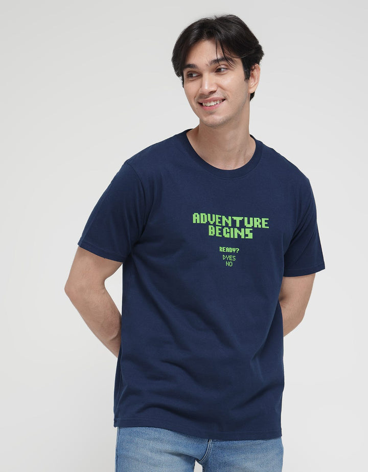 T Zone Pixel Art Adventure Begins Men's T-Shirt