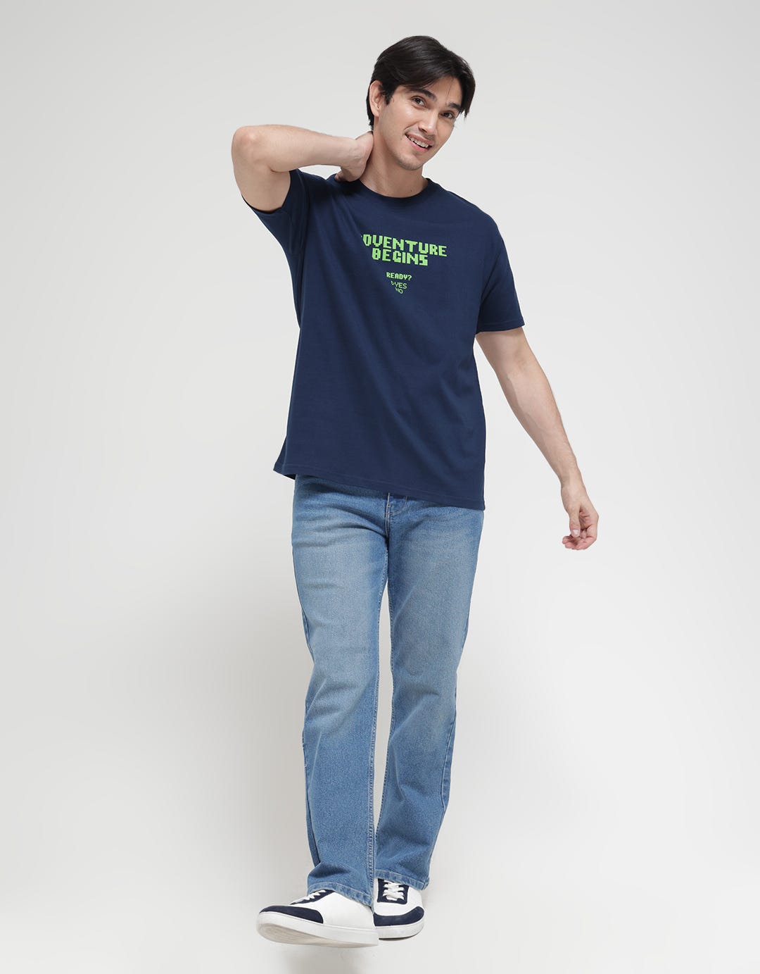 T Zone Pixel Art Adventure Begins Men's T-Shirt