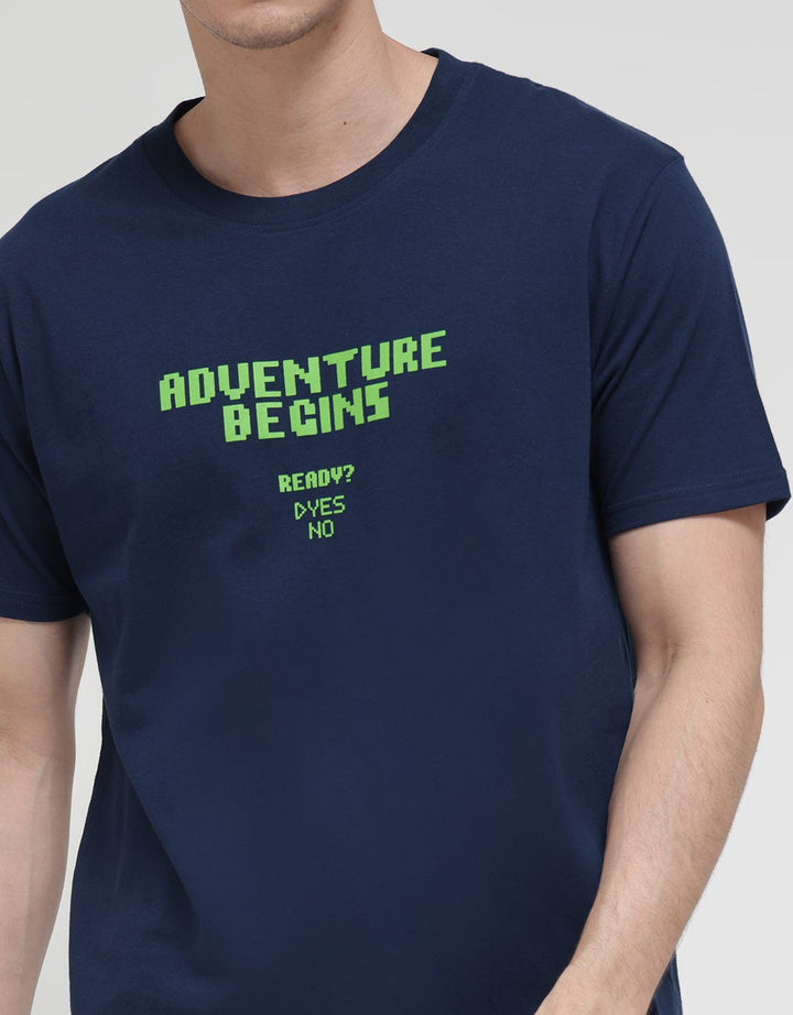 T Zone Pixel Art Adventure Begins Men's T-Shirt