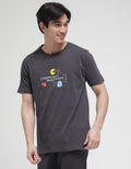 T Zone Pacman Pixel Art Kaos Pria