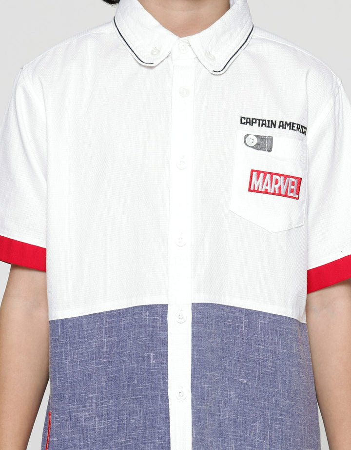 Marvel Short Sleeve Shirt Avenger Captain America