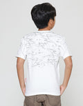 Marvel Spiderman Half Body Splatter Kaos Anak Laki-Laki