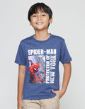 Marvel Boys T-shirt Print Spiderman New York Jump