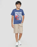 Marvel Boys T-shirt Print Spiderman New York Jump
