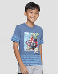 Marvel Avengers Team Mighty Heroes Name Boys T-Shirt