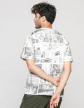 T Zone Short Sleeve T-Shirt Fullprint Theme City Mono