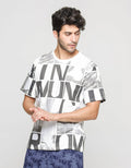 T Zone Short Sleeve T-Shirt Photoprint City Mono Theme