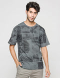 T Zone Short Sleeve T-Shirt Theme City Mono