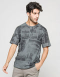 T Zone Short Sleeve T-Shirt Theme City Mono