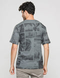 T Zone Short Sleeve T-Shirt Theme City Mono