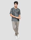 T Zone Short Sleeve T-Shirt Theme City Mono