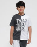 Aero Short Sleeve T-Shirt Print T-Rex Kombinasi
