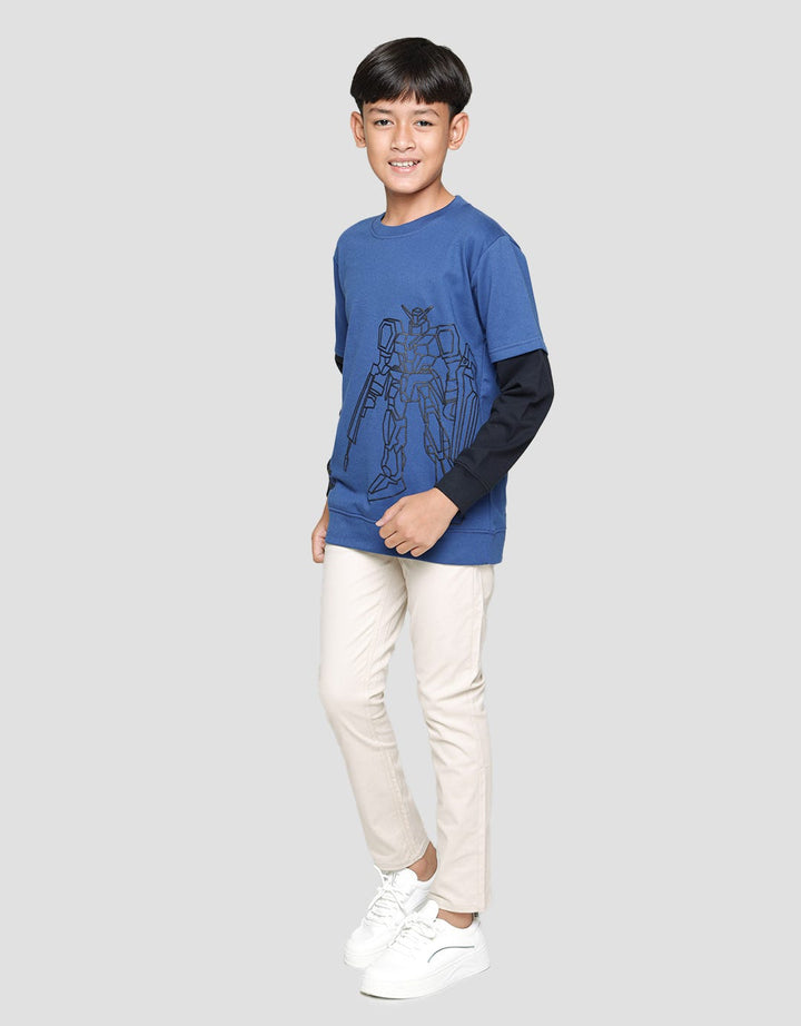 Aero Fast Robot Sweatshirt Anak Laki-laki