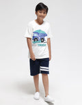 Aero Short Sleeve T-Shirt Print Tipper Truck