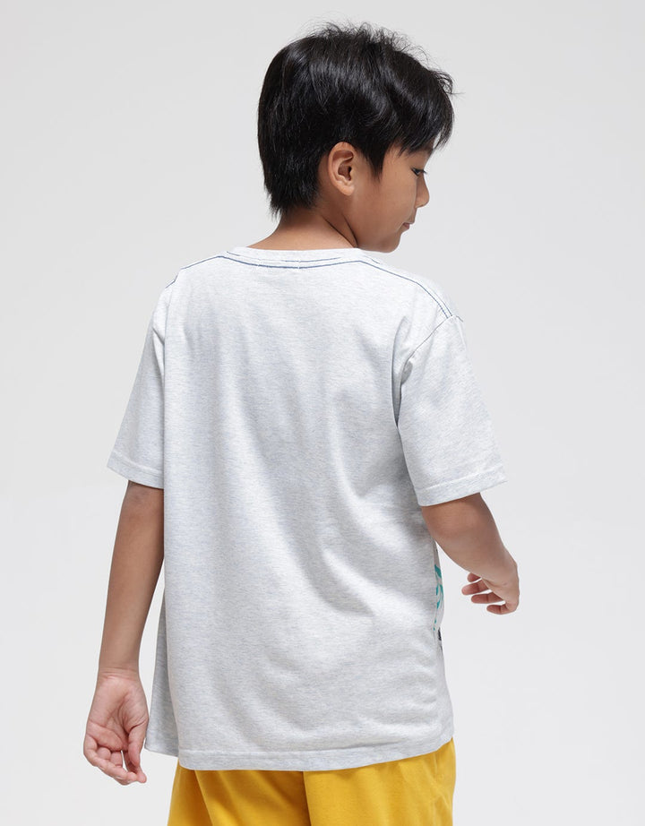 Aero Short Sleeve T-Shirt Print Digger Truck