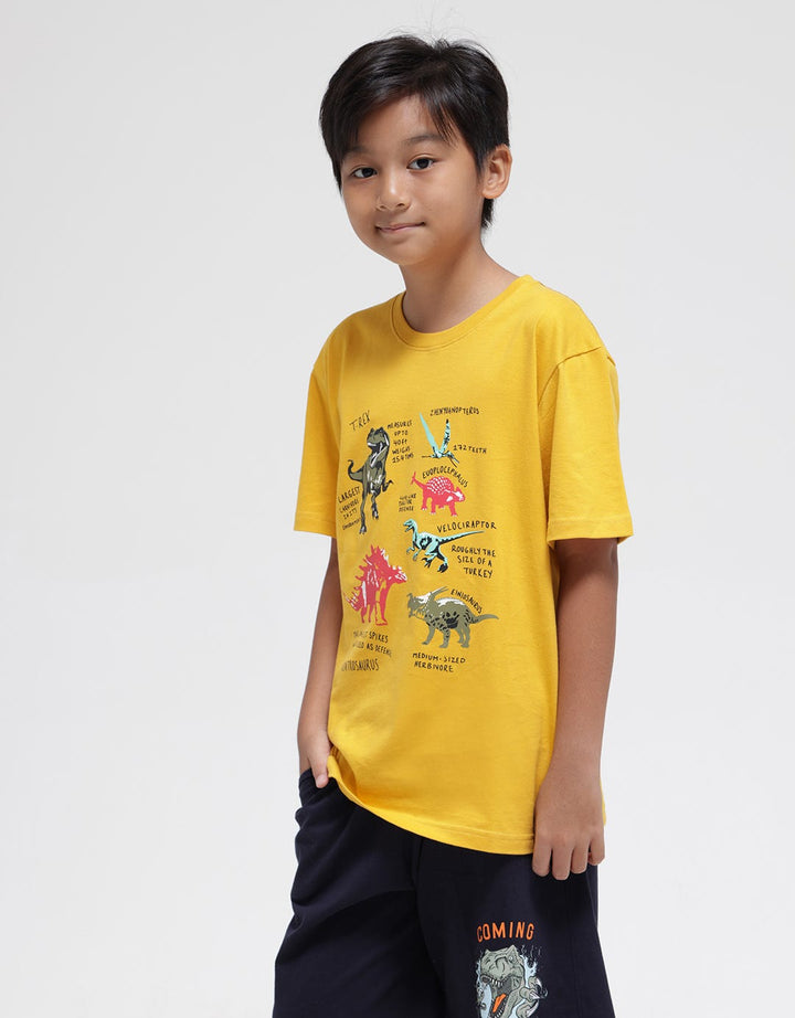 Aero T Rex And Friend Kaos Anak Laki-laki