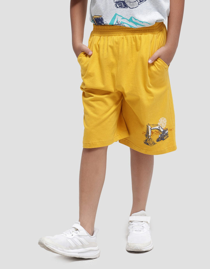 Aero Short Pants Digger Truck