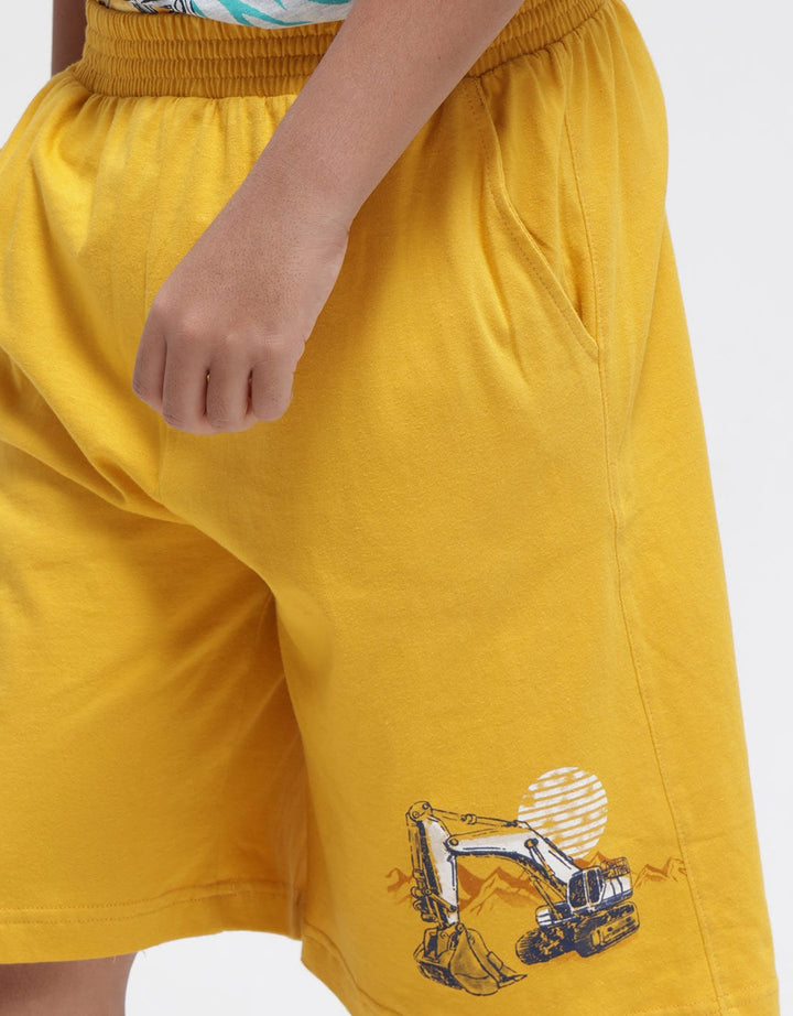 Aero Short Pants Digger Truck