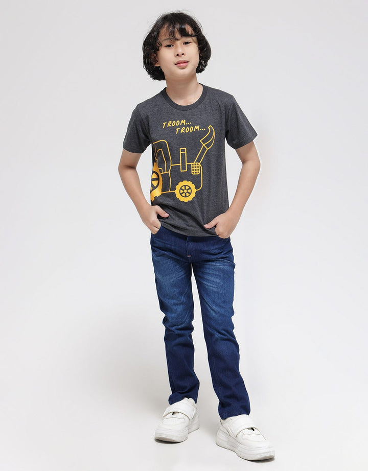 Little M Troom Troom Boys T-Shirt
