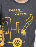 Little M Troom Troom Boys T-Shirt