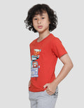 Little M Animal Kaos Lengan Pendek Anak Laki-laki