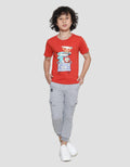 Little M Animal Kaos Lengan Pendek Anak Laki-laki
