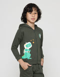 Little M Jacket Rocket Dino Roket Cucuk
