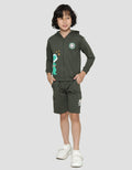 Little M Jacket Rocket Dino Roket Cucuk