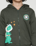Little M Jacket Rocket Dino Roket Cucuk