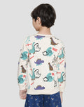 Little M Dino Print Sweater Anak Laki-laki