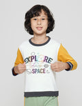 Little M Sweatshirt Explore Foil