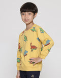 Little M Sweater Anak Laki-laki Print Dino