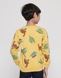 Little M Sweater Anak Laki-laki Print Dino